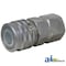 A & I Products Coupler, Female Flat Face;  FEM Series, ISO16028 5" x3" x1" A-FEM-501-8FP-NL - alternate 2